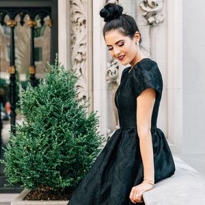 Rachel Parcell Black Organza Dress- NWT